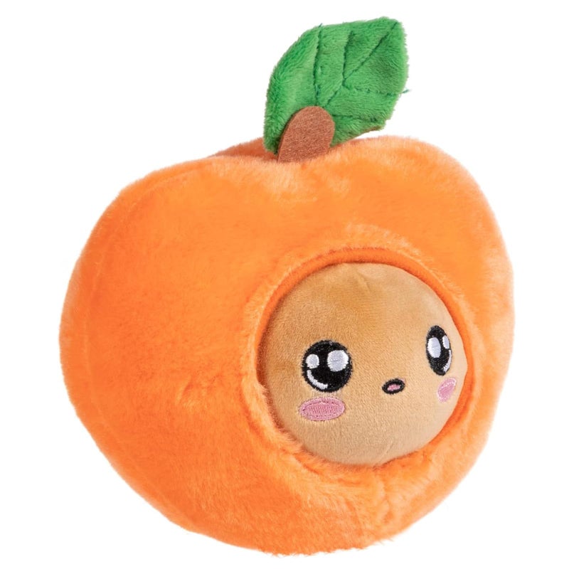 ADORA Soft & Squishy Peach Fruit Plush, Farm Fresh Scented Plush Toy Birthday Gift for Ages 1+ - Peach Pit - Image 2